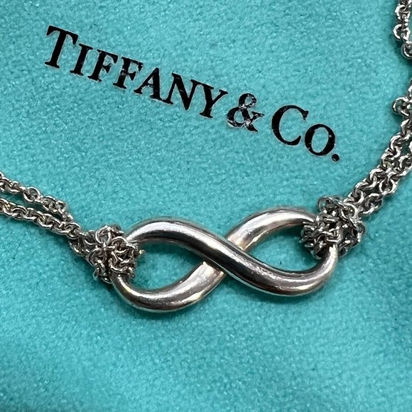 Tiffany & Co. Jewelry - Tiffany & Co Infinity Silver Bracelet